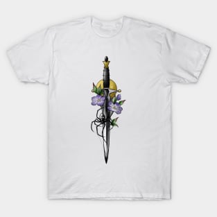 dagger with spider T-Shirt